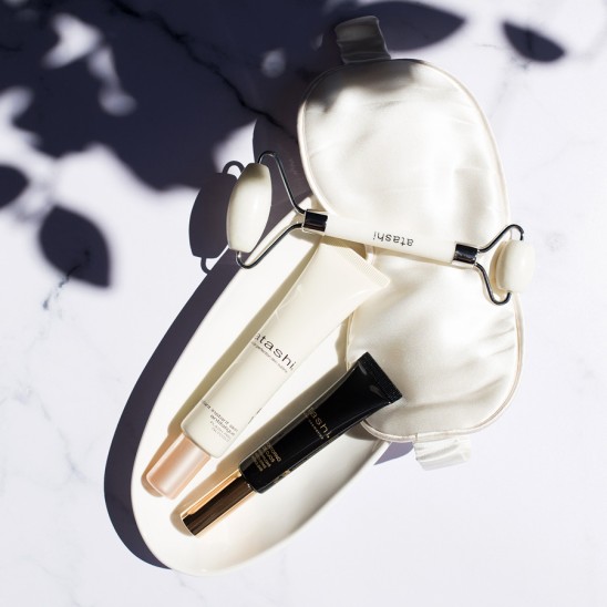 Productos Atashi y Roller Facial de Jade