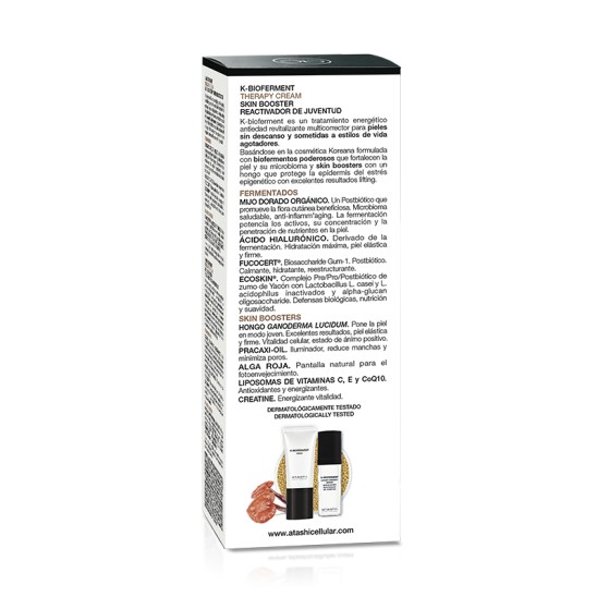 K-Bioferment Therapy Cream Estuche Trasera