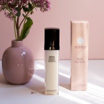 Sérum Alta Eficacia Iluminador Antifatiga y packaging