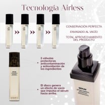 Tecnología
airless Serum
lifting de Atashi