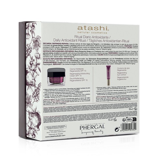 Cofre Ritual Antioxidante Hidratante Día + Contorno de ojos