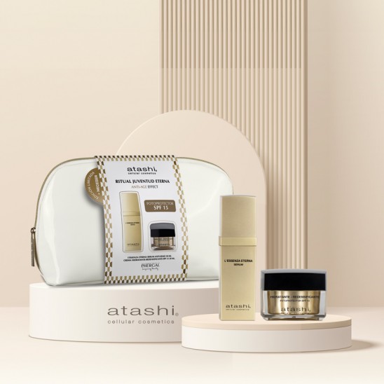 Neceser Juventud Eterna con L´Essenza Eterna y la crema hidratante redensificante SPF 15