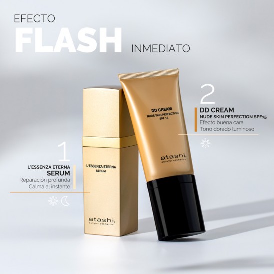 Ritual con combinación DD Cream y L´Essenza Eterna