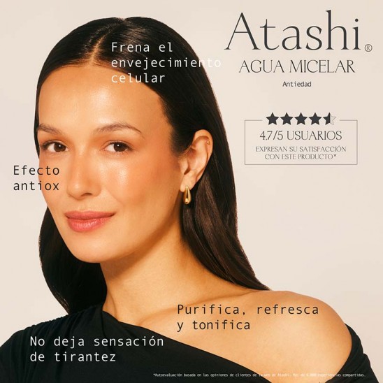 Beneficios del agua micelar antiedad: Purifica, refresca y tonifica la piel