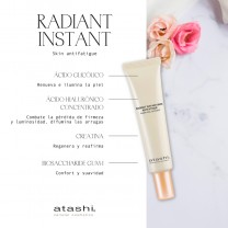 Funciones de los principales ingredientes del radiant instant skin antifatigue