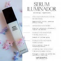 Funciones de los principales ingredientes del serum iluminador de alta eficacia antifatiga