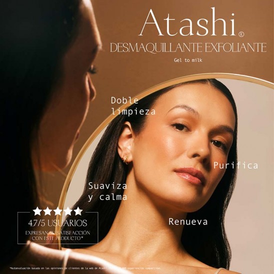 Beneficios del desmaquillante exfoliante gel to milk