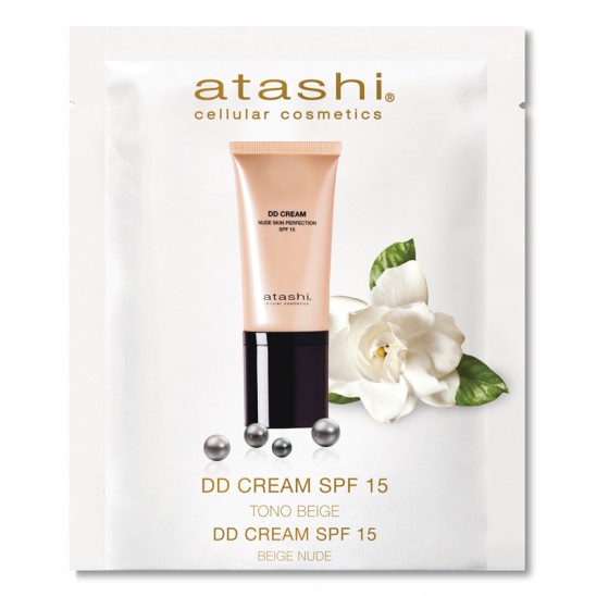 Muestra del tono beige de la DD Cream