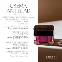 Ingredientes Crema Antiedad Antioxidante