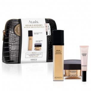 Neceser REPAIR & REDENSIFY delantera con productos