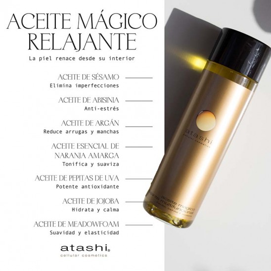Ingredientes aceite mágico relajante