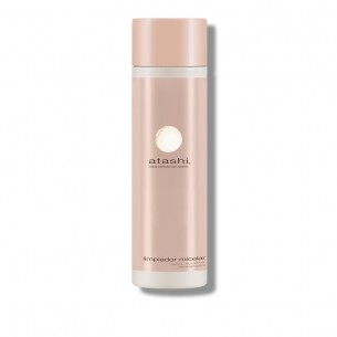 Limpiador facial micelar con ácido glicólico y vitamina C