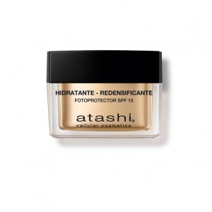 Crema hidratante facial con SPF 15