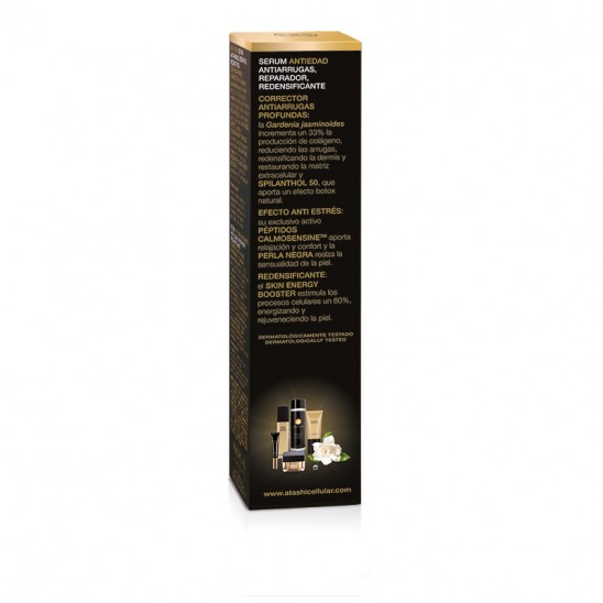 Sérum Reparador Redensificante Antiarrugas estuche trasera