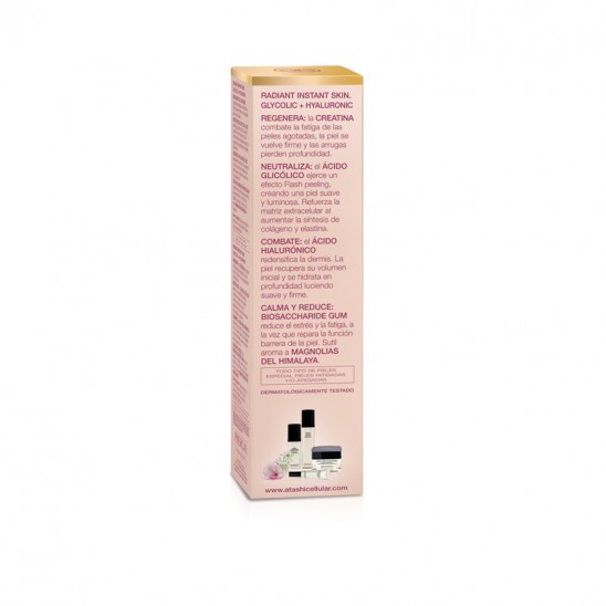 Radiant Instant Skin Antifatigue Flash Peel Glycolic Trasera
