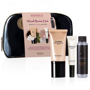 Cofre Ritual Buena Cara con los productos - neceser negro
