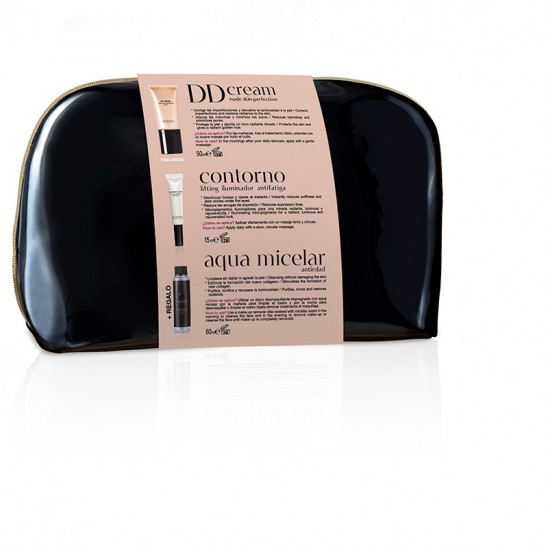 Cofre Ritual Buena Cara - neceser negro trasera