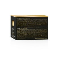 Trasera estuche de la crema reparadora antiarrugas