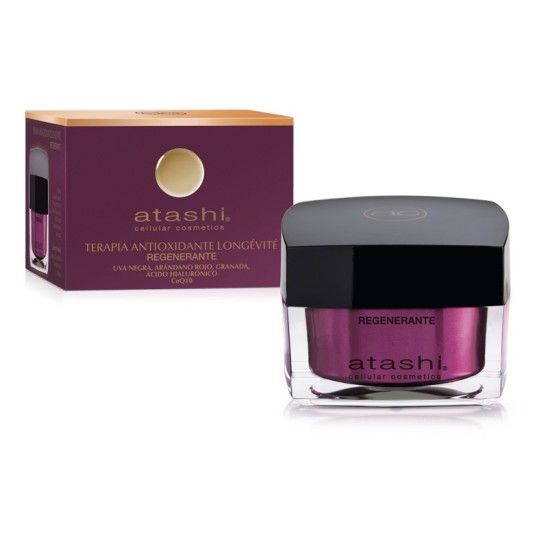 Tarro de crema antiedad antioxidante de noche junto su estuche