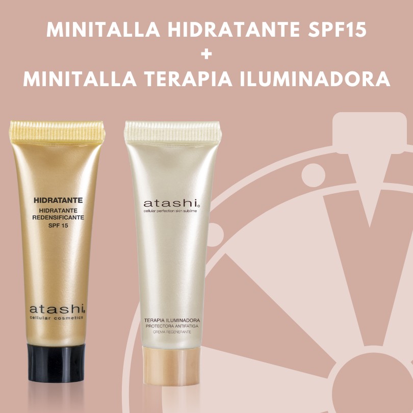 MINITALLAS TERAPIA ILUMINADORA + HIDRATACI&Oacute;N
